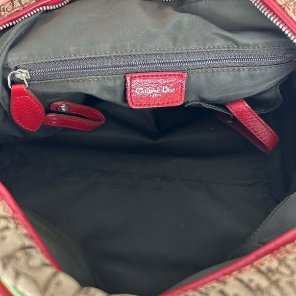 VINTAGE CHRISTIAN DIOR 2004 RASTA PRINT BOWLING BAG - Picture 12 of 12